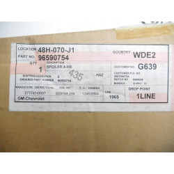 Spoiler klapy Chevrolet Matiz Spark OE 96590754