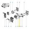 Sworzeń zamka drzwi Renault Master I OE 7703067002