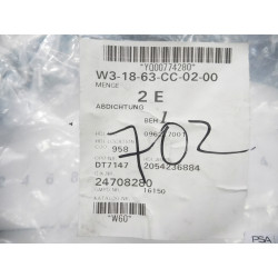 Uszczelka drzwi lewy przód Opel Crossland X YQ00774280