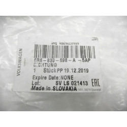 USZCZELKA DRZWI PRAWY TYŁ VOLSKWAGEN POLO OE 6R6839698A