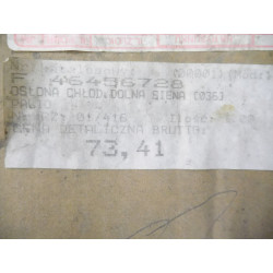 Osłona chłodnica dolna Fiat Palio Siena OE 46456728