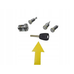 Kluczyk, zamki Fiat Grande Punto OE 71751563