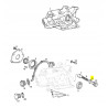 Oring, uszczelka pompa oleju Opel Astra F OE 11093042
