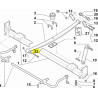 Podkładka, zawieszenie tylne Fiat Ducato OE 53313502