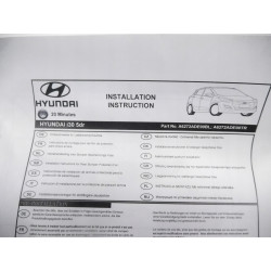Folia ochronna tylnego zderzaka Hyundai I30 OE A6272 ADE00TR