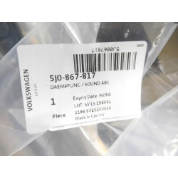 Mata, wygłuszenie Volkswagen Seat Skoda OE 5J0867817
