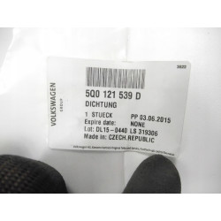 Uszczelka Volkswagen Golf Jetta OE 5Q0121539D