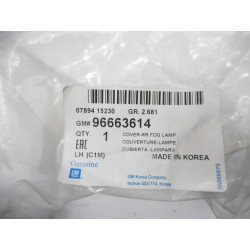 Ramka lampy przeciwmgielnej lewy tył Chevrolet Matiz 05-09 OE 96663614