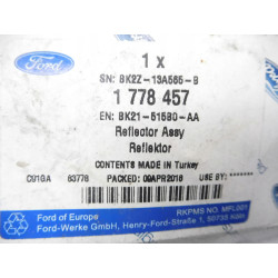 ODBLASK PRAWY TYŁ FORD TRANSIT/TOURNEO CUSTOM 12- OE 1778457