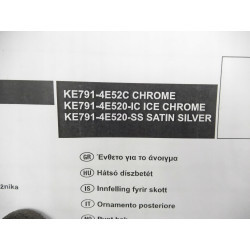Listwy zderzaka Nissan Qashqai J11 OE KE600-4E002-IC