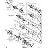 Uszczelniacz półosi przód Mitsubishi L200 L400 Montero OE MB620515