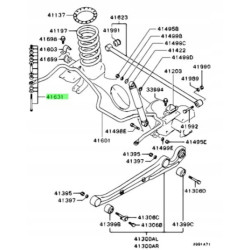 Łącznik stabilizatora tył Mitsubishi Montero Pajero OE MR344624