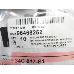 Uszczelka klamki drzwi przednich Chevrolet Aveo Captiva OE 96468252