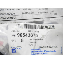 NAKŁADKA RAMIENIA WYCIERACZKI CHEVROLET AVEO OE 96543075