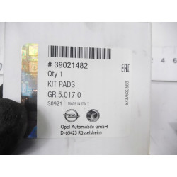 Klocki hamulcowe tylne Opel Insignia A OE 39021482