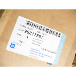 Chłodnica silnika Chevrolet Aveo OE 96817887