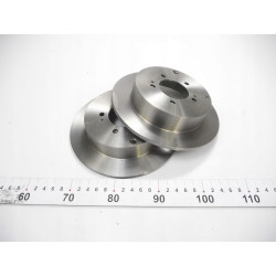 Komplet tarcz hamulcowych tył Mitsubishi TS200222