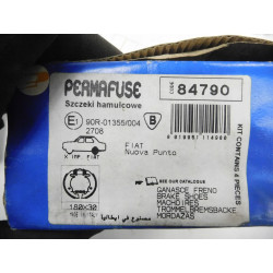 Szczęki hamulcowe tył PERMAFUSE Fiat Nuova Punto 84790