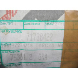 Tarcza hamulcowa przód Fiat Panda Uno OE 71738422 X2