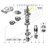 Podkładka amortyzatora przedniego Renault R5 OE 6001009754