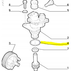 USZCZELKA ORING CZUJNIKA PRĘDKOŚCI FIAT SCUDO DUCATO OE 1903065134