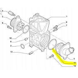 USZCZELKA POMPY WODY FIAT FIORINO OE 9401206969