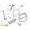 Kołek mocowania nakładki drzwi tył bagażnika Fiat Seicento OE 46530699