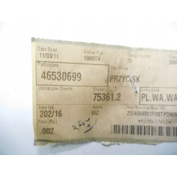 Kołek mocowania nakładki drzwi tył bagażnika Fiat Seicento OE 46530699