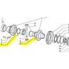 Pierścień dyferencjału Fiat Doblo Fiorino OE 7789455