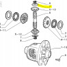 Płytka dociskowa, dyferencjał Alfa Romeo 145 OE 60525455