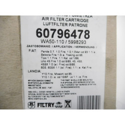 Filtr powietrza Fiat Panda Uno Tipo 60796478