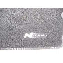 Dywaniki welurowe logo N Line Hyundai i10 K7143ADE00NL