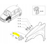 WSPORNIK KLAMRA BŁOTNIKA PRZEDNIEGO LEWEGO FIAT IDEA OE 51796507