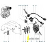Podkładka, uszczelka wtrysk paliwa Renault R21 7700850296