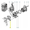 USZCZELKA SERWA RENAULT R21 OE 7700714750