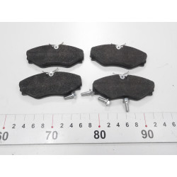 Zestaw klocków hamulcowych, hamulce tarczowe Jurid 573099J