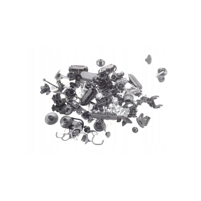 Zestaw spinek mocowania Dacia Logan OE 7711236343