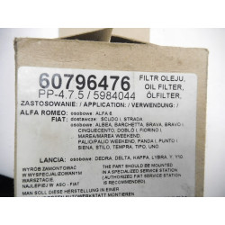 PZL FILTR OLEJU FIAT UNO 1000 FABR. 60796476 PZL S