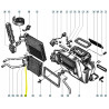 Oring, uszczelka przewodu klimatyzacji Renault Espace II OE 6025170682