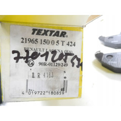 Zestaw klocków hamulcowych, hamulce tarczowe Textar 2196502