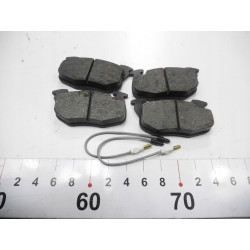 Zestaw klocków hamulcowych, hamulce tarczowe Ferodo FDB393C