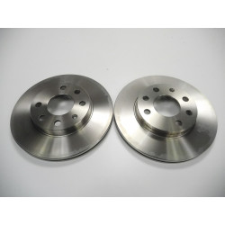 Tarcze hamulcowe przód + klocki hamulcowe Opel Corsa C Combo C OE 93182590