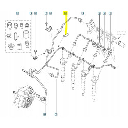 Łącznik przewód paliwa Renault Master II OE 8200279098