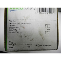 Zestaw klocków hamulcowych, hamulce tarczowe Valeo 601017