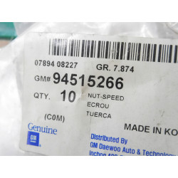 Klips zderzaka przedniego Chevrolet Spark M100 OE 94515266