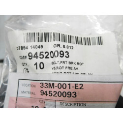 Śruba uniwersalna Chevrolet Spark OE 94520093