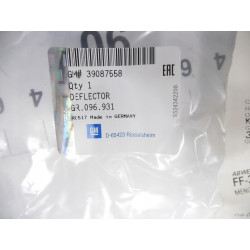 DEFLEKTOR WODY DRZWI PRAWY PRZÓD OPEL ASTRA K OE 39087558