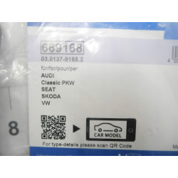 ZESTAW DODATKÓW SZCZĘKI HAMULCOWE 669168