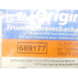 ZESTAW MONTAŻOWY HAMULCÓW ATE 669177