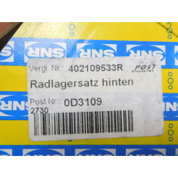 Zestaw łożysk koła tył SNR R155.114